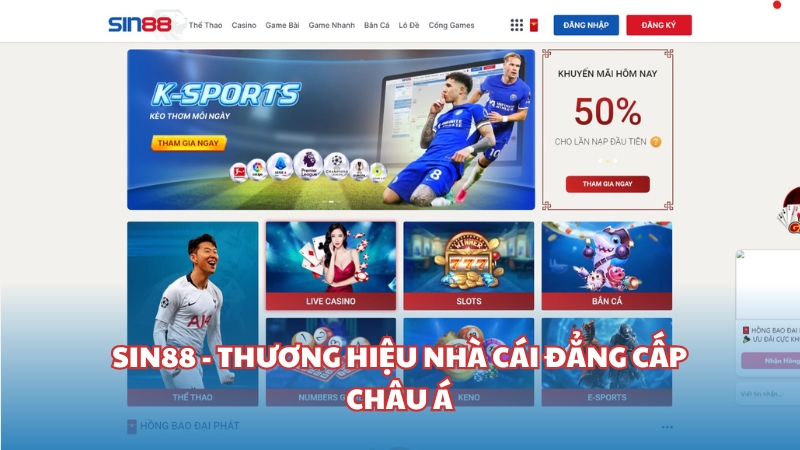 Sin88 – Thương hiệu nhà cái độc quyền đến từ Singapore