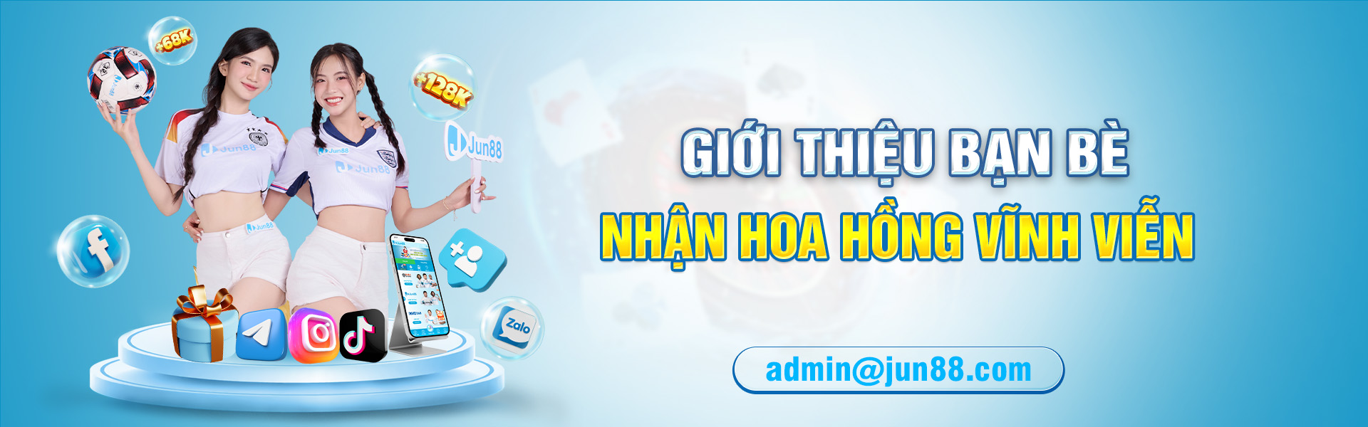 giới thiệu bạn bè JUN88